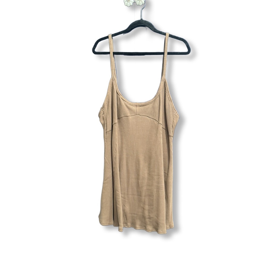 Free People Tan Beach Dress